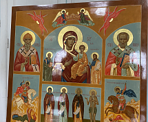 Храм Троицы Живоначальной с. Кантаурово Борский район Нижегородской области